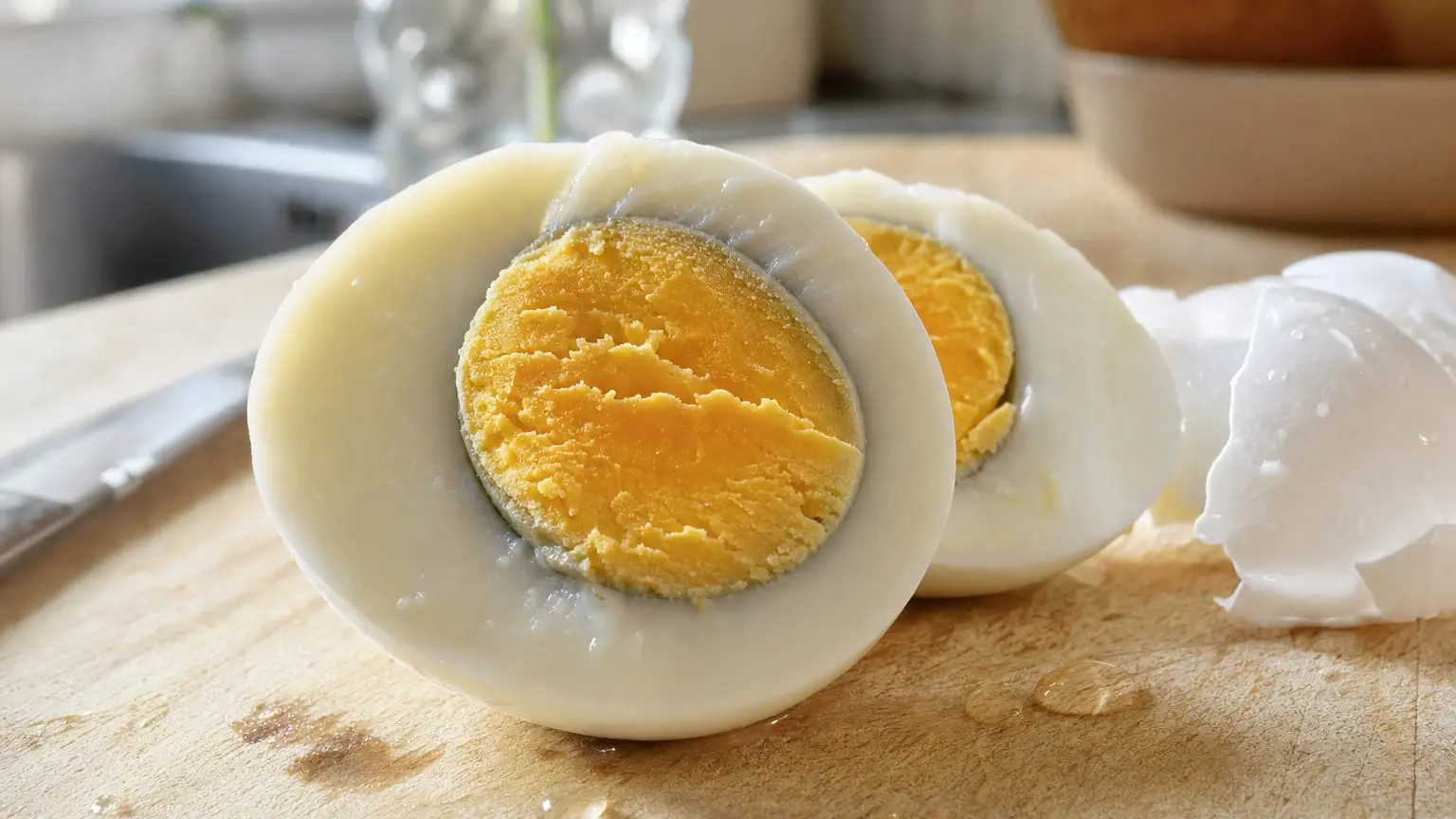 Hard-boiled eggs: The mistake that turns the yolk green and how to avoid it easily