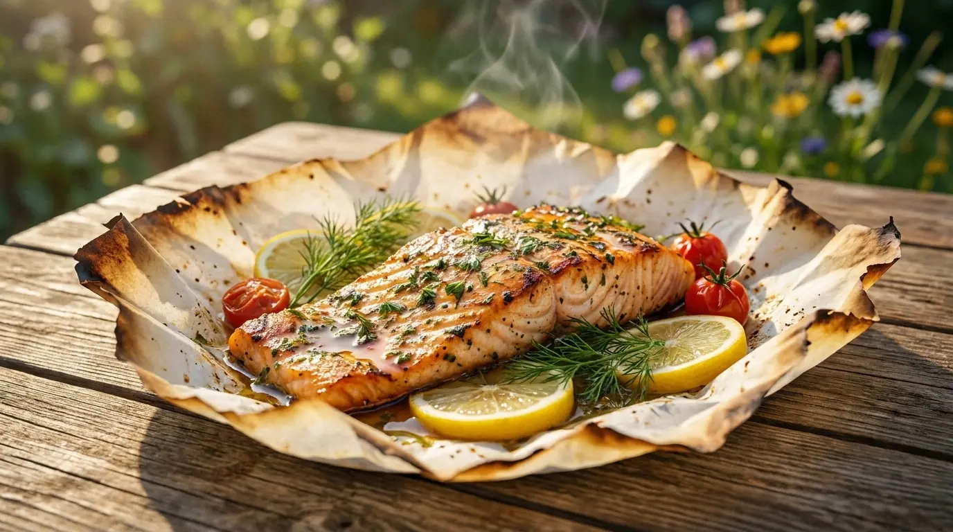 Poisson au barbecue : Pourquoi la papillote change tout et rend la chair enfin juteuse