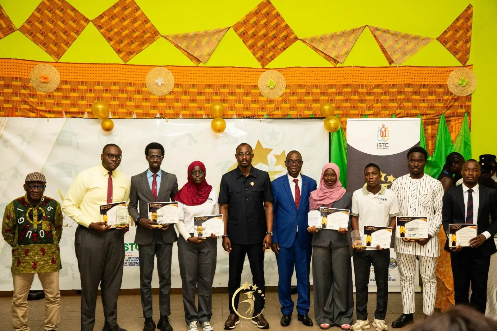 ISTC Polytechnique : 26 meilleurs étudiants de l'année récompensés à la 1re édition de la Palme de l'Excellence