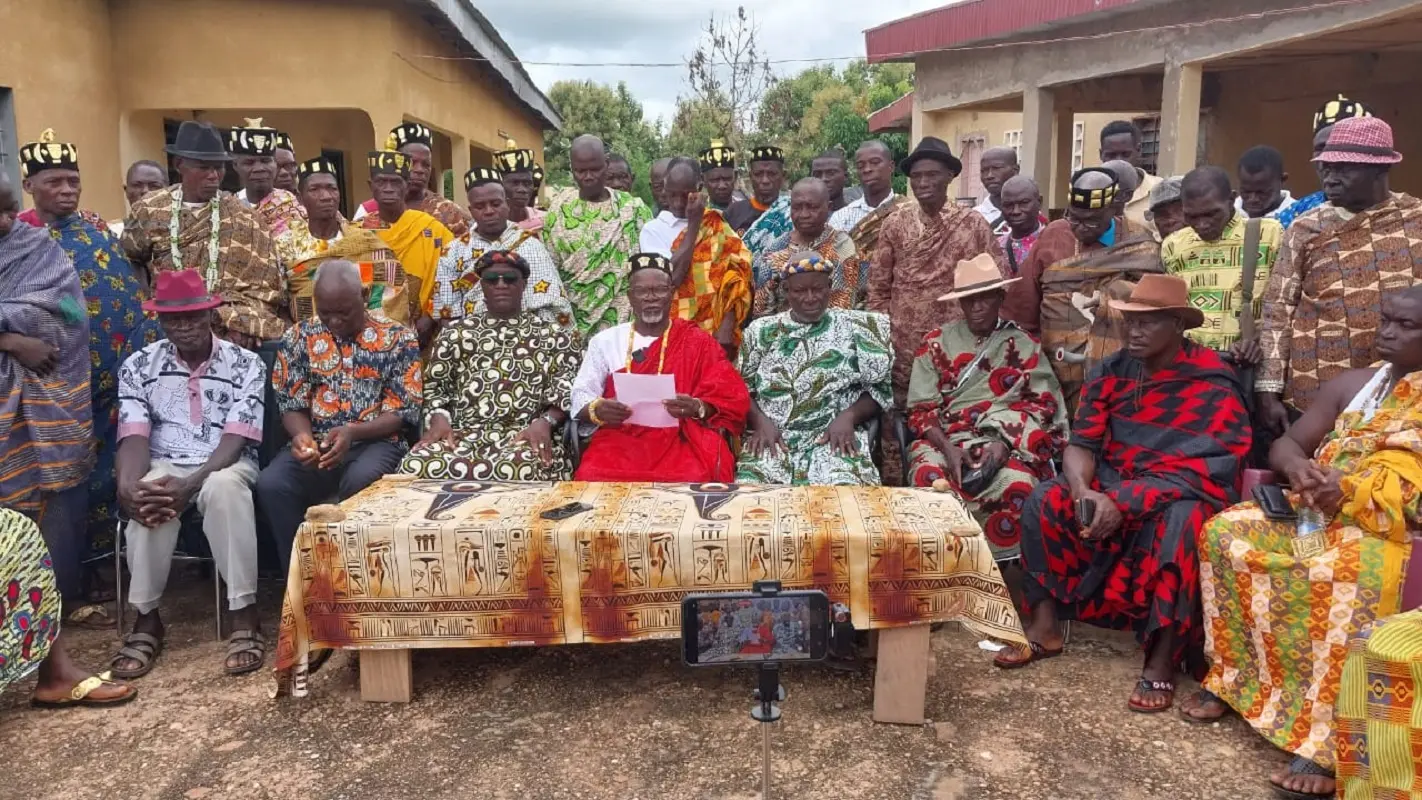 Canton Gôli : Les Chefs de Tribu et Chefs de Village font une proclamation solennelle