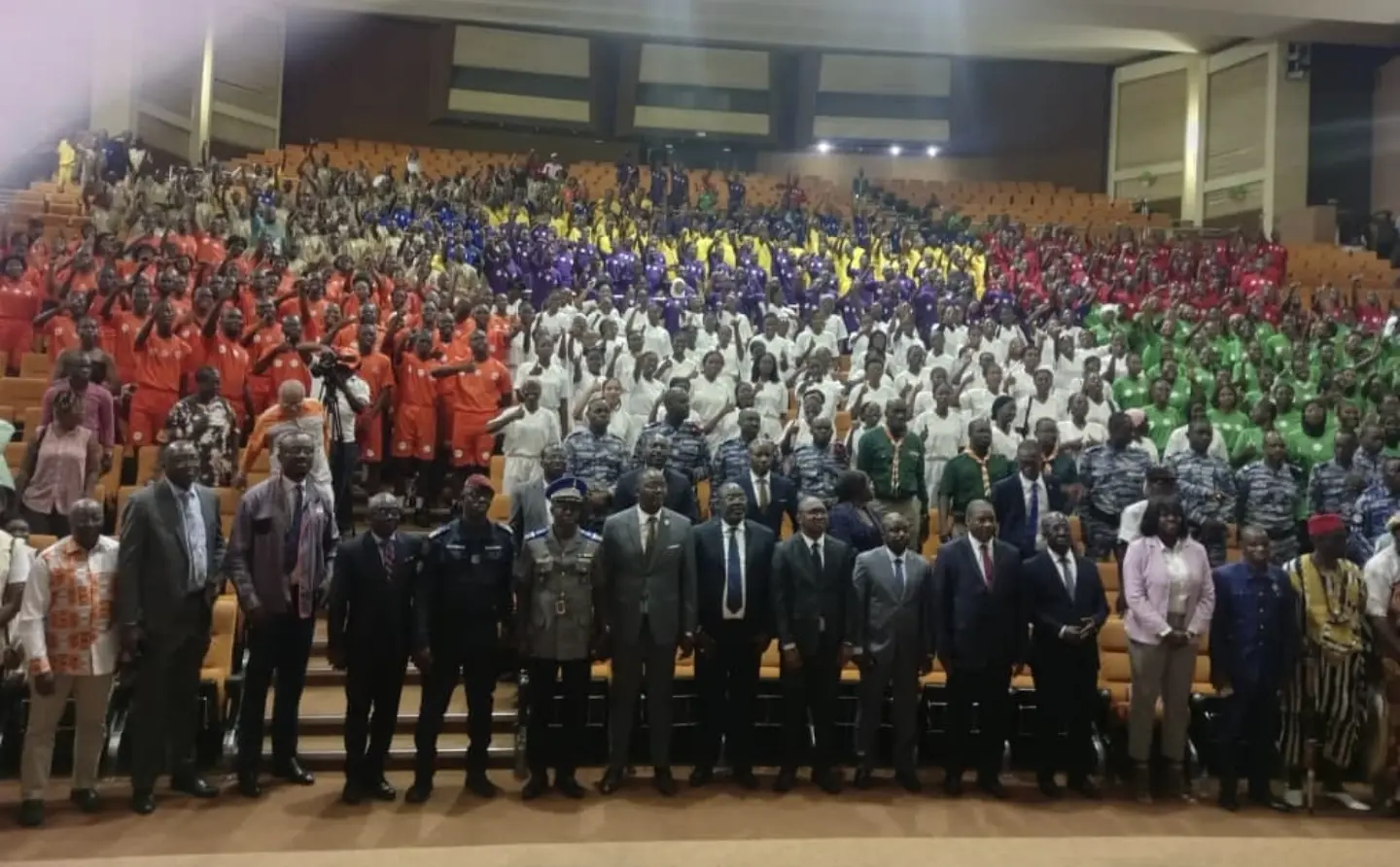 Campus citoyen à INPHB Yamoussoukro : 823 ingénieurs formés à l'excellence et au civisme