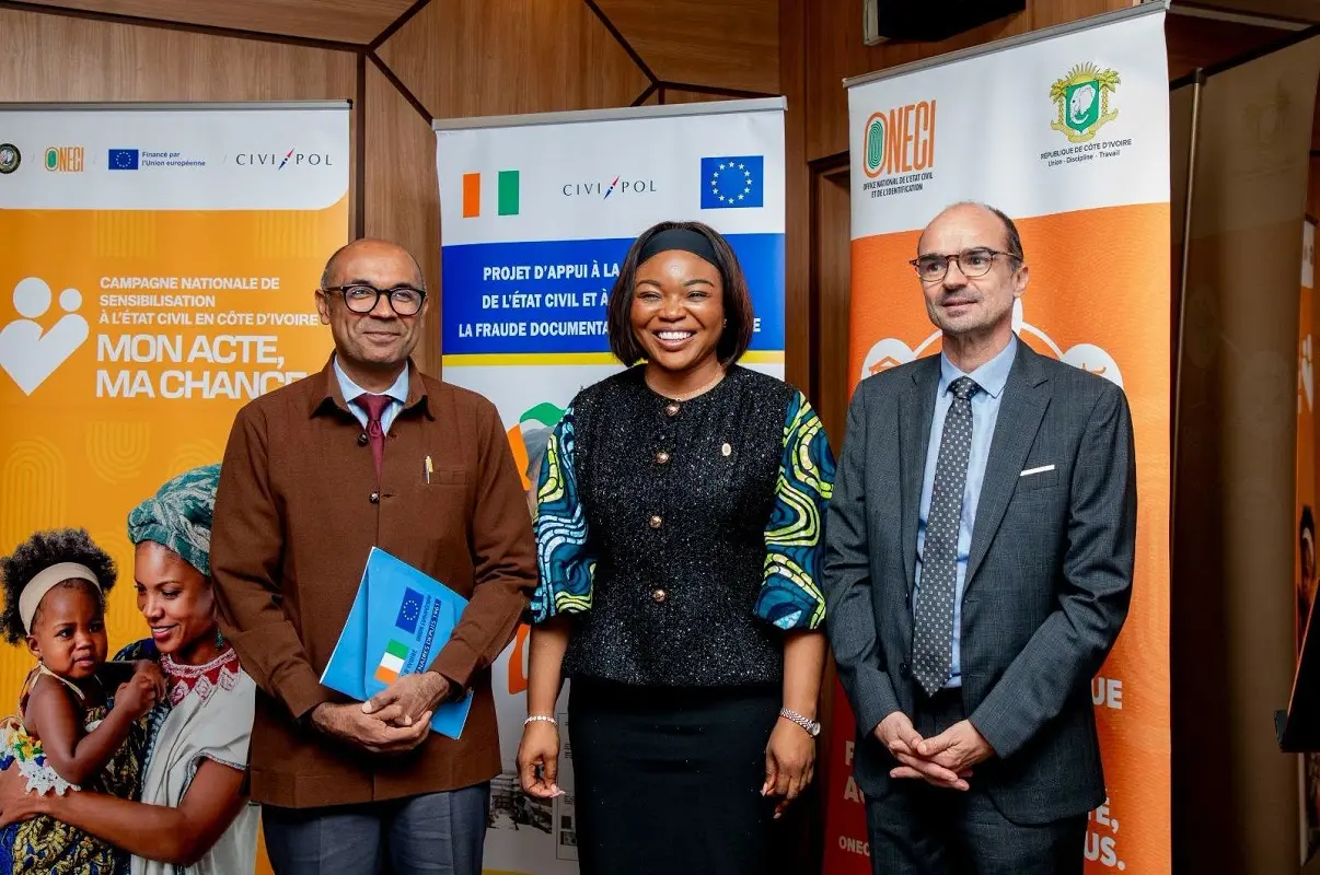 Côte d'Ivoire : L'ONECI lance la campagne " Mon acte, ma chance "