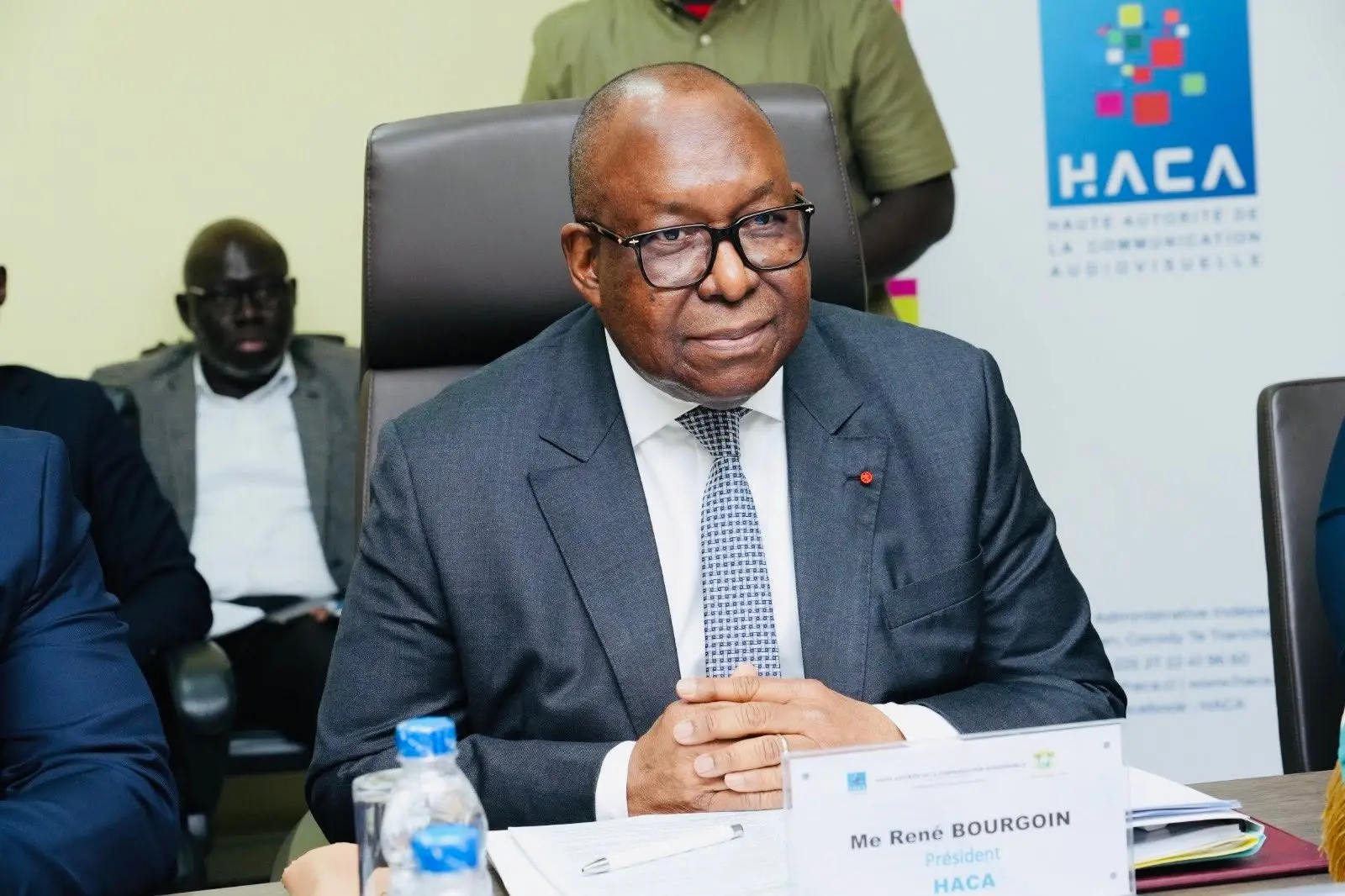 HACA : Me René Bourgoin s'en va, voici son successeur nommé par Alassane Ouattara