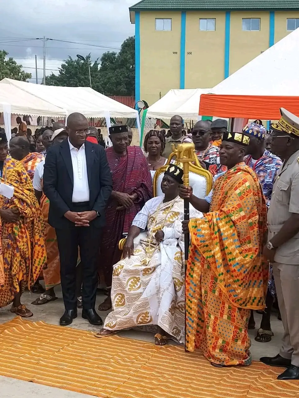 Duékoué : Nanan Konan Kan Amani intronisé Chef suprême des Baoulé Kôdè du Guémon