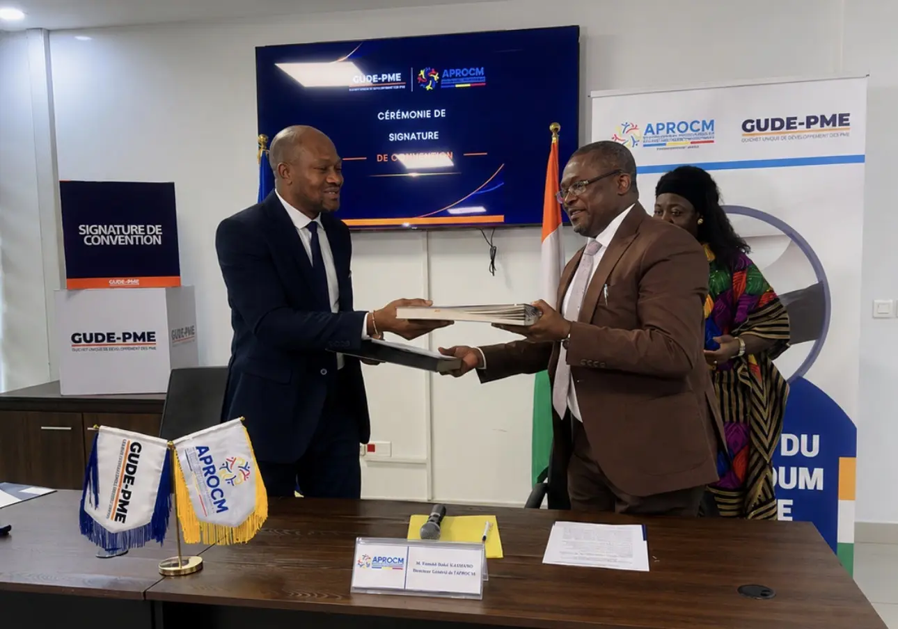 Côte d’Ivoire-RDC : le GUDE-PME et l’APROCM misent sur un partenariat pour faire grandir les PME africaines