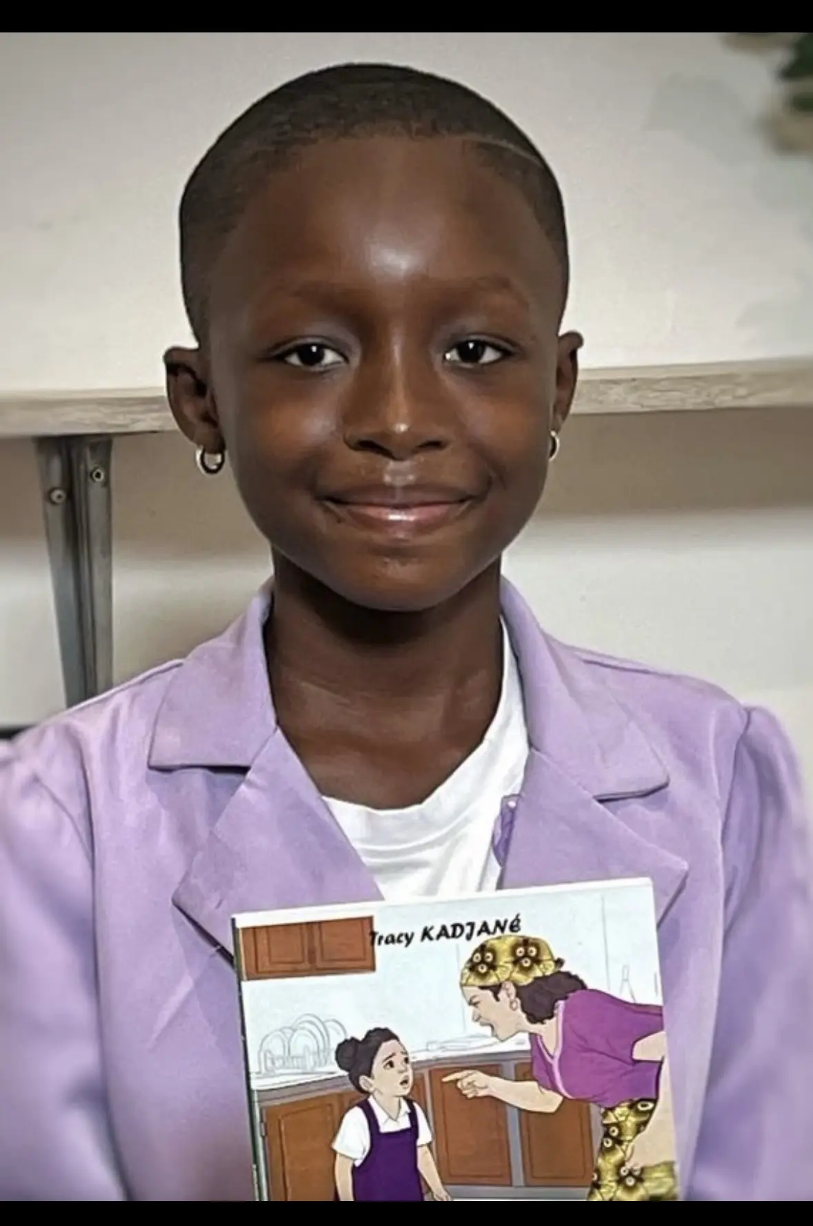 Literature / At 10 years old, Tracy Kadjané already publishes her first story