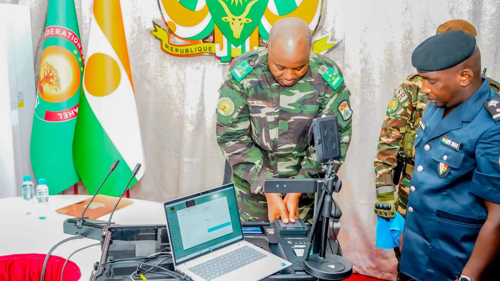AES Biometric Passport: Tiani, First Nigerien Enrolled in Identity Files