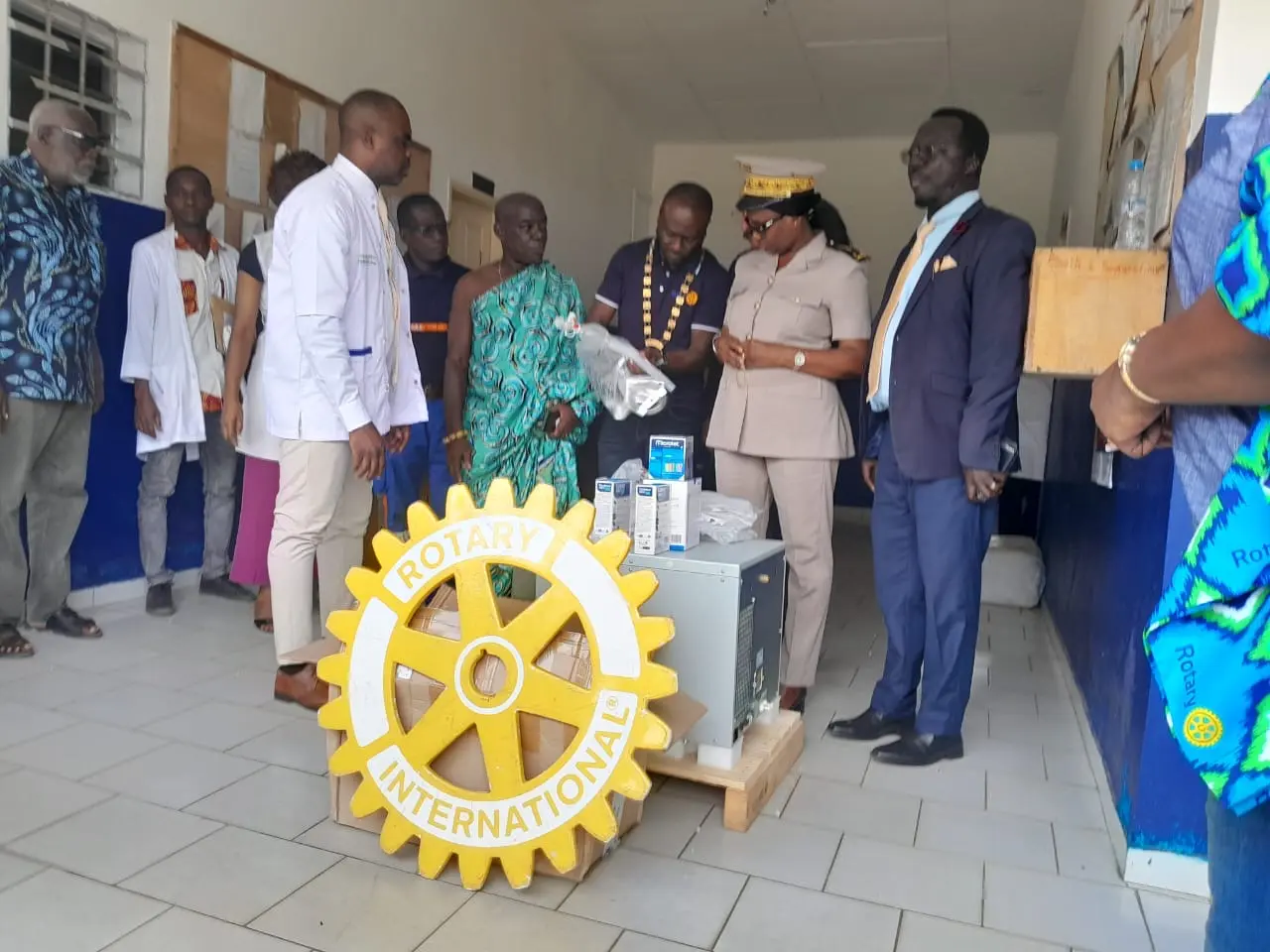 Santé : Le Rotary Club Abidjan Lagunes renforce l'offre de soins du CSU d'Adahou