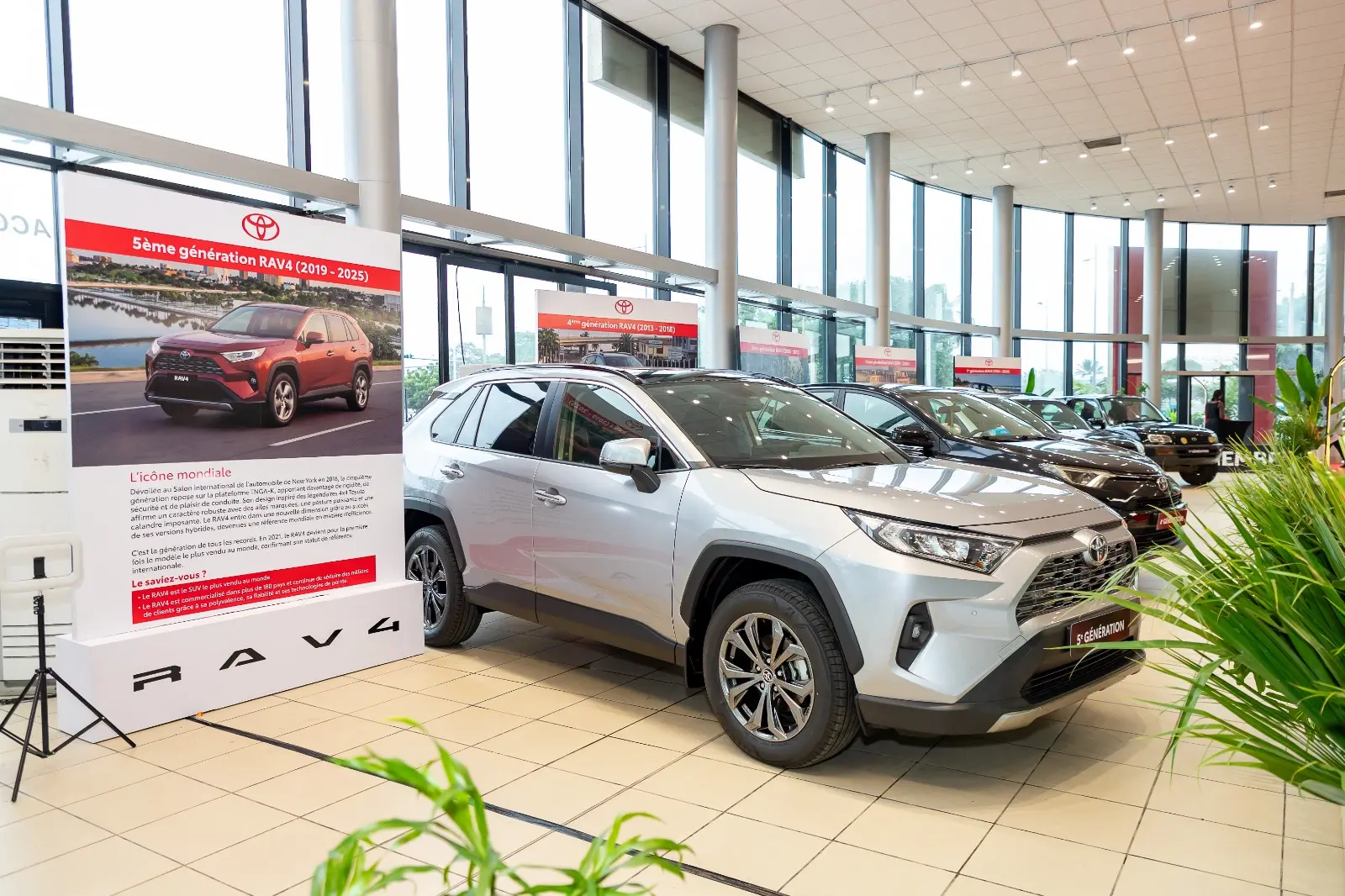Automobile : CFAO Mobility Côte d’Ivoire dévoile ‘’Toyota RAV4 6e génération’’ un SUV affiné et robuste