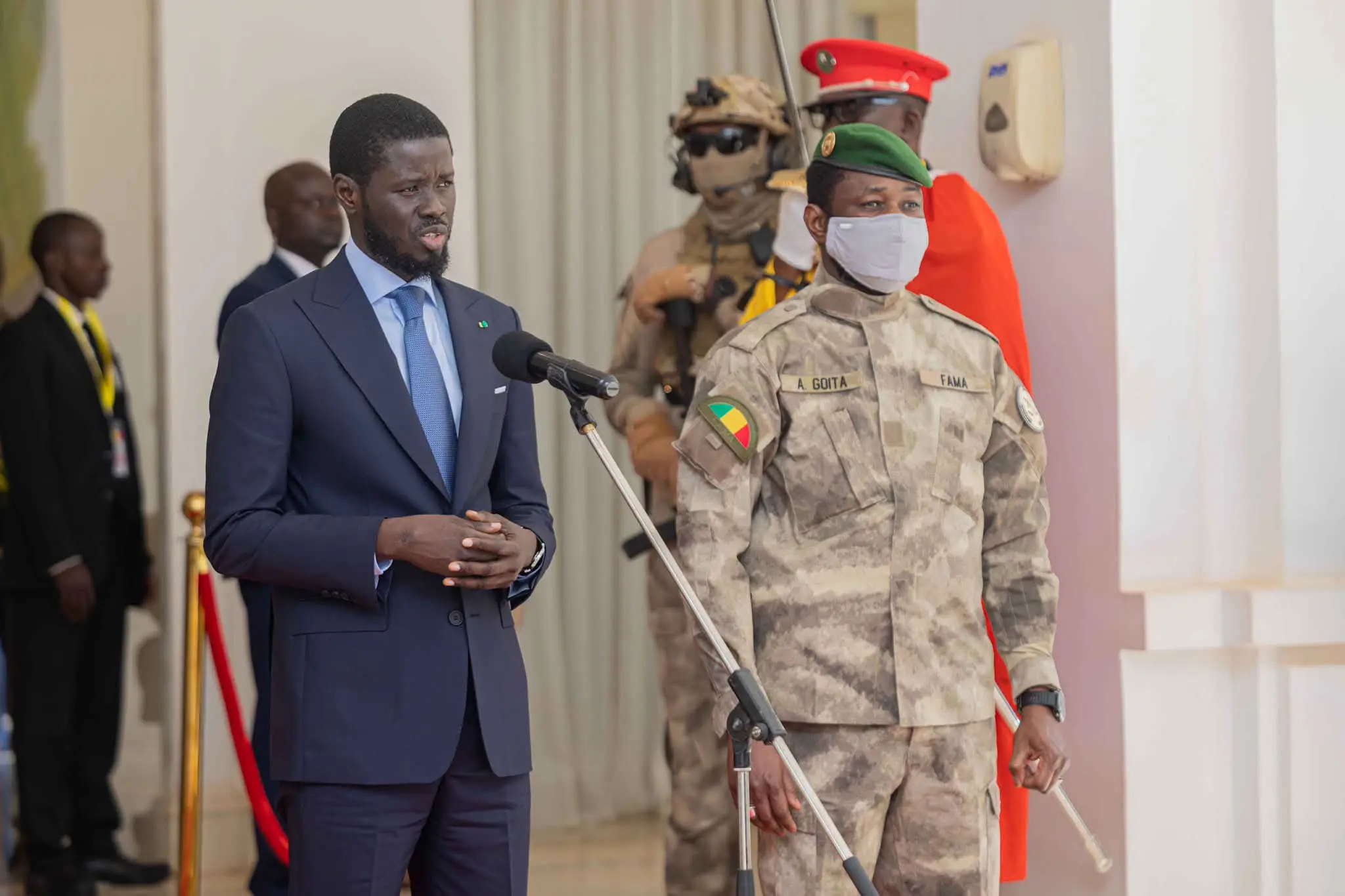 Visite au Mali : A Bamako, Diomaye Faye tend la main de la CEDEAO aux pays de l'AES