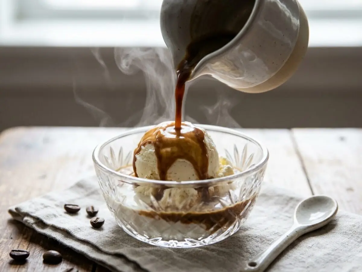 Café et glace : le dessert italien prêt en quelques secondes