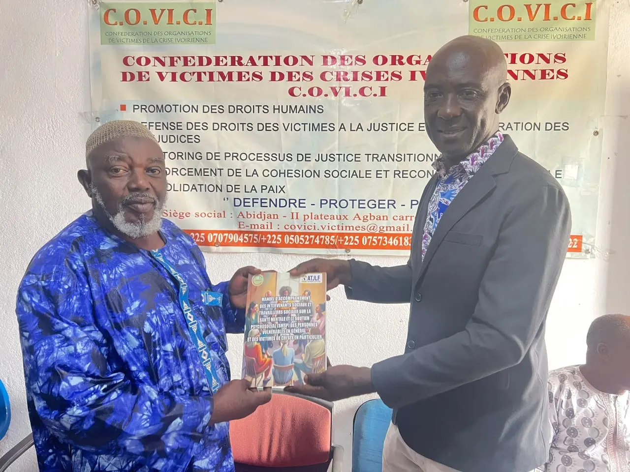 Côte d'Ivoire : la COVICI lance un manuel pour renforcer la prise en charge psychosociale des victimes des crises