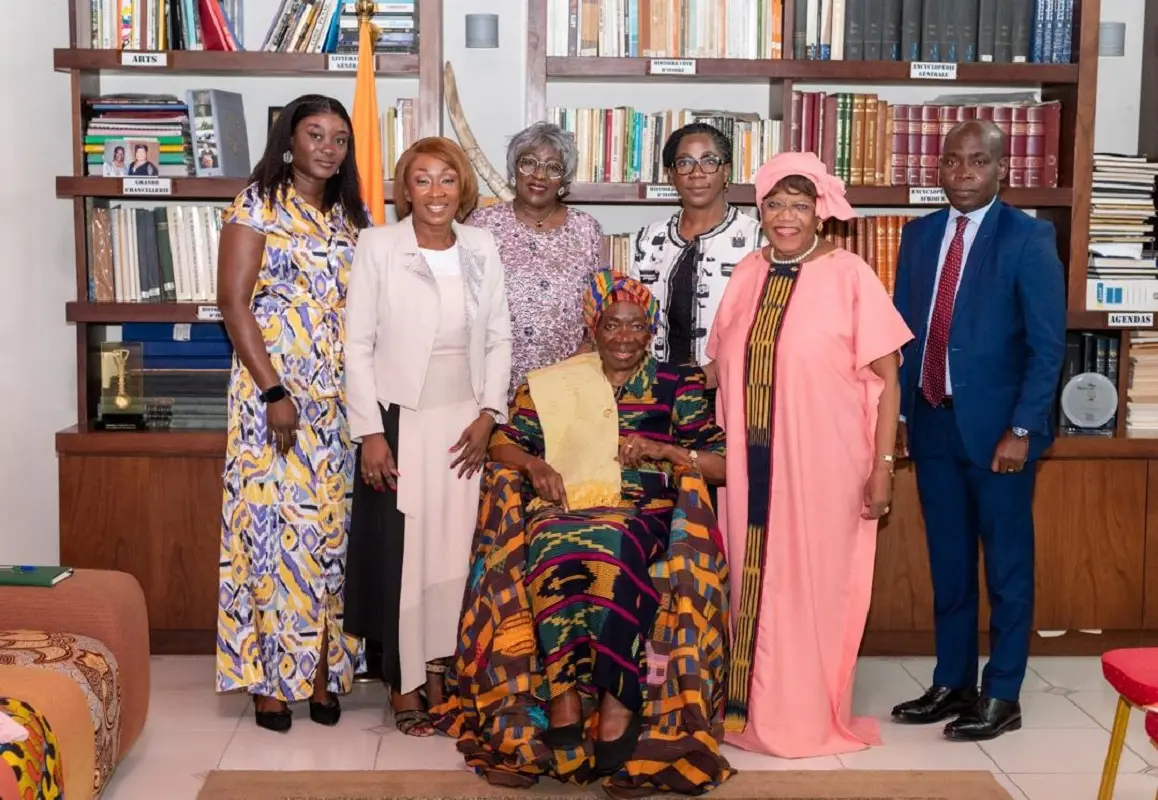 Semaine nationale de célébration des Bâtisseuses de la Nation ivoirienne : Henriette Diabaté reçoit une délégation