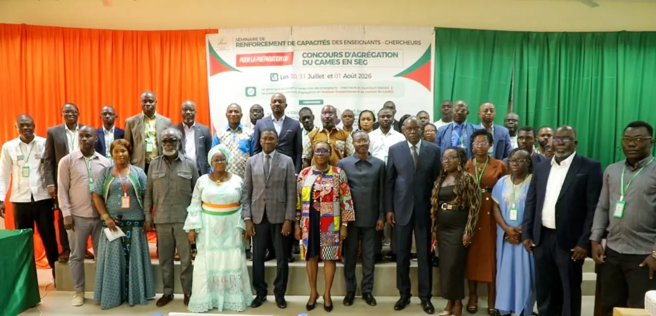 Concours d'agrégation du CAMES : L'UJLoG renforce les capacités des enseignants-chercheurs