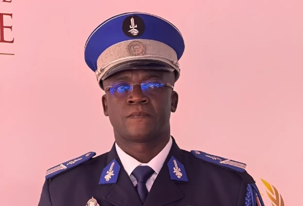 PNE : Le Capitaine Adjoumani M. Jean-Marc Kra reçoit le Prix du Glaive d'honneur de la Gendarmerie Nationale