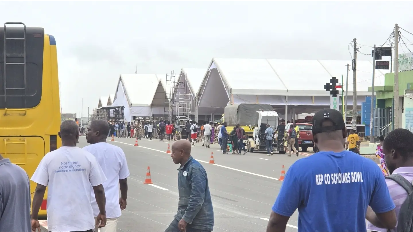 Préparatifs des festivités de l'indépendance de la Côte d'Ivoire : L'ambiance à Yopougon