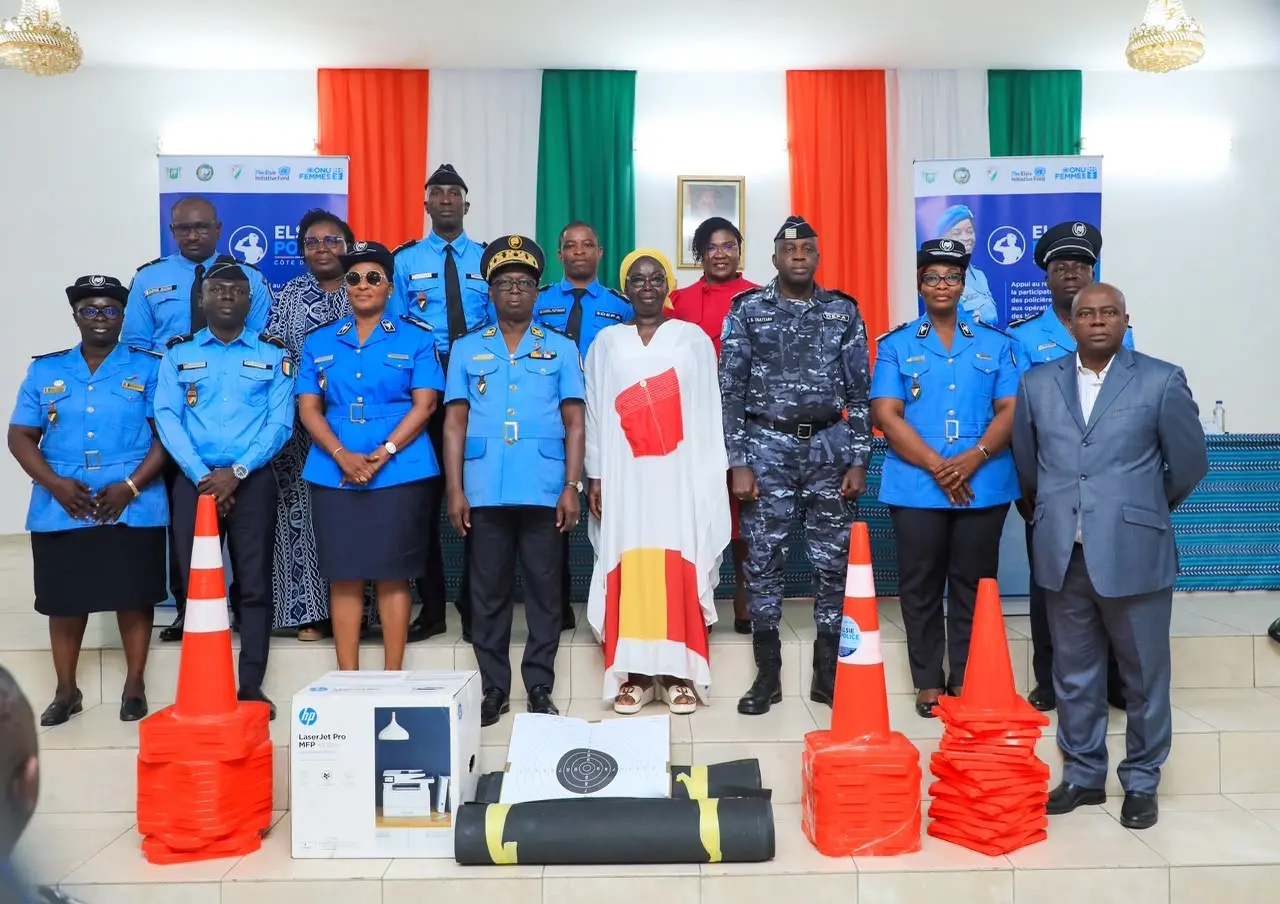 Côte d'Ivoire : ONU Femmes lance un programme pour renforcer la présence des policières dans les missions de paix