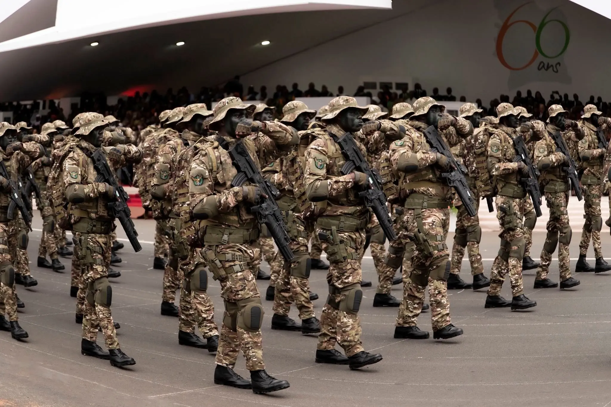 Fête de l'indépendance : Démonstration de force de l'armée ivoirienne à Yopougon
