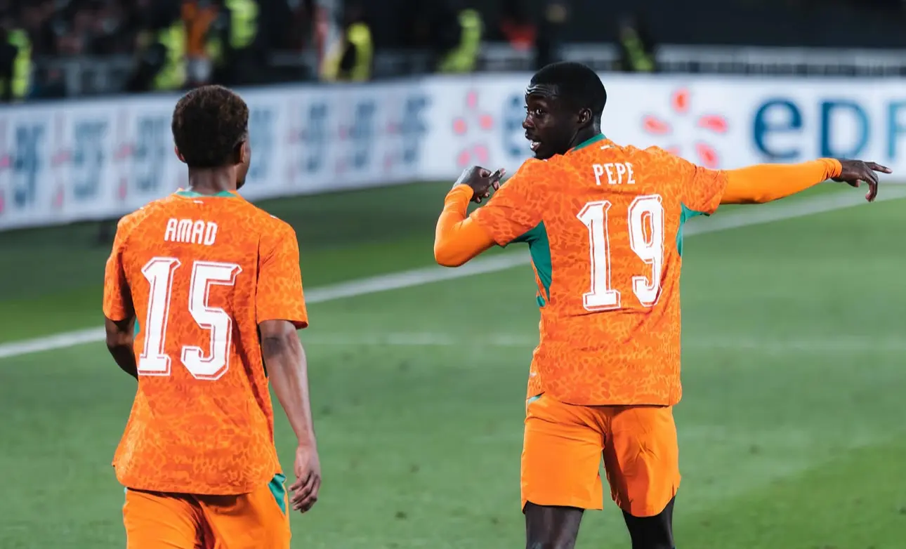 Après le Mondial, Amad Diallo et Pépé frappent déjà fort en club