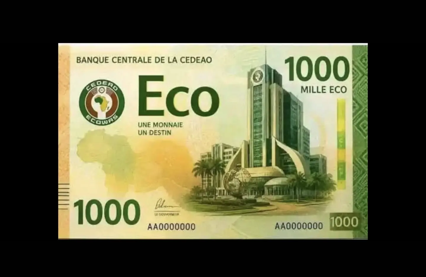 Monnaie unique Eco : Le Bénin, seul pays à remplir les 6 critères de convergence