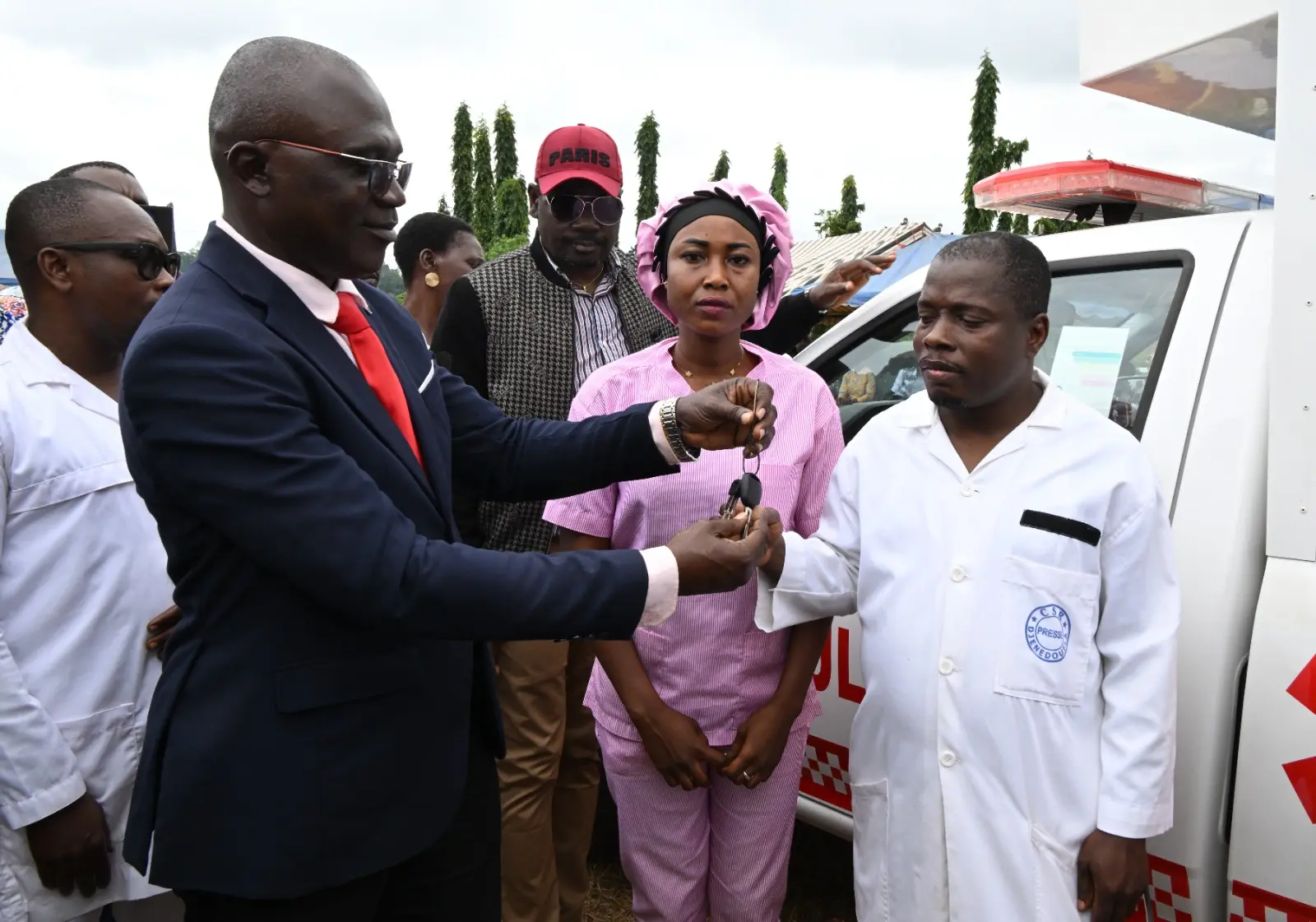Marahoué: The Community Solidarity Ambulance Arrives in Diénédoufla