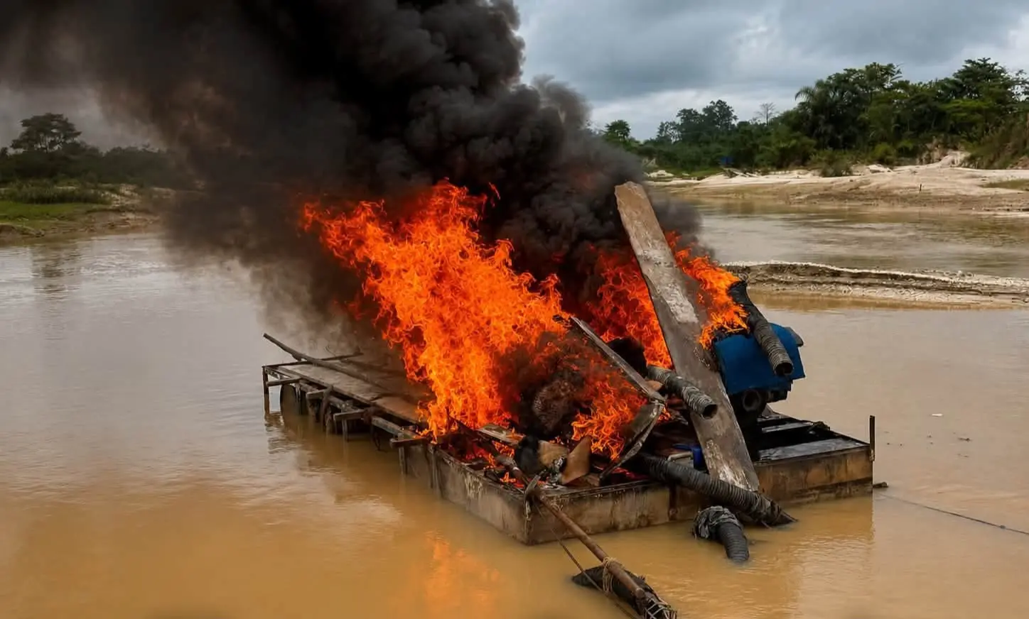 Illegal Gold Panning: Gendarmerie Dismantles Several Sites in Indénié-Djuablin