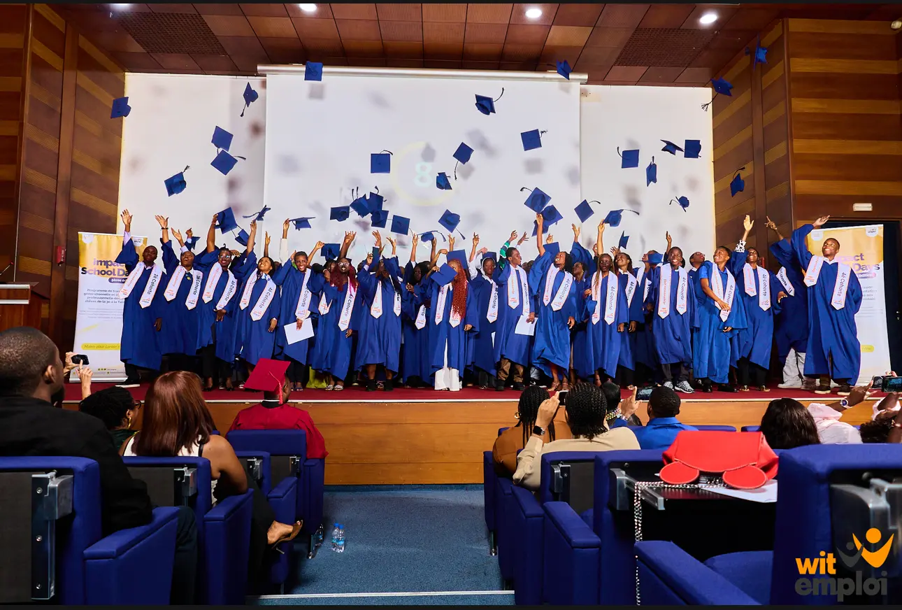 Impact School Days: 62 youths aged 13 to 19 celebrated after a unique immersion in the professional world