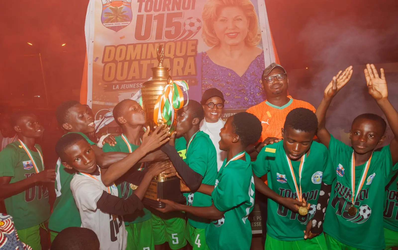 U15 Tournament in Adzopé: Ndochokoi Team Wins Dominique Ouattara Trophy on Penalties