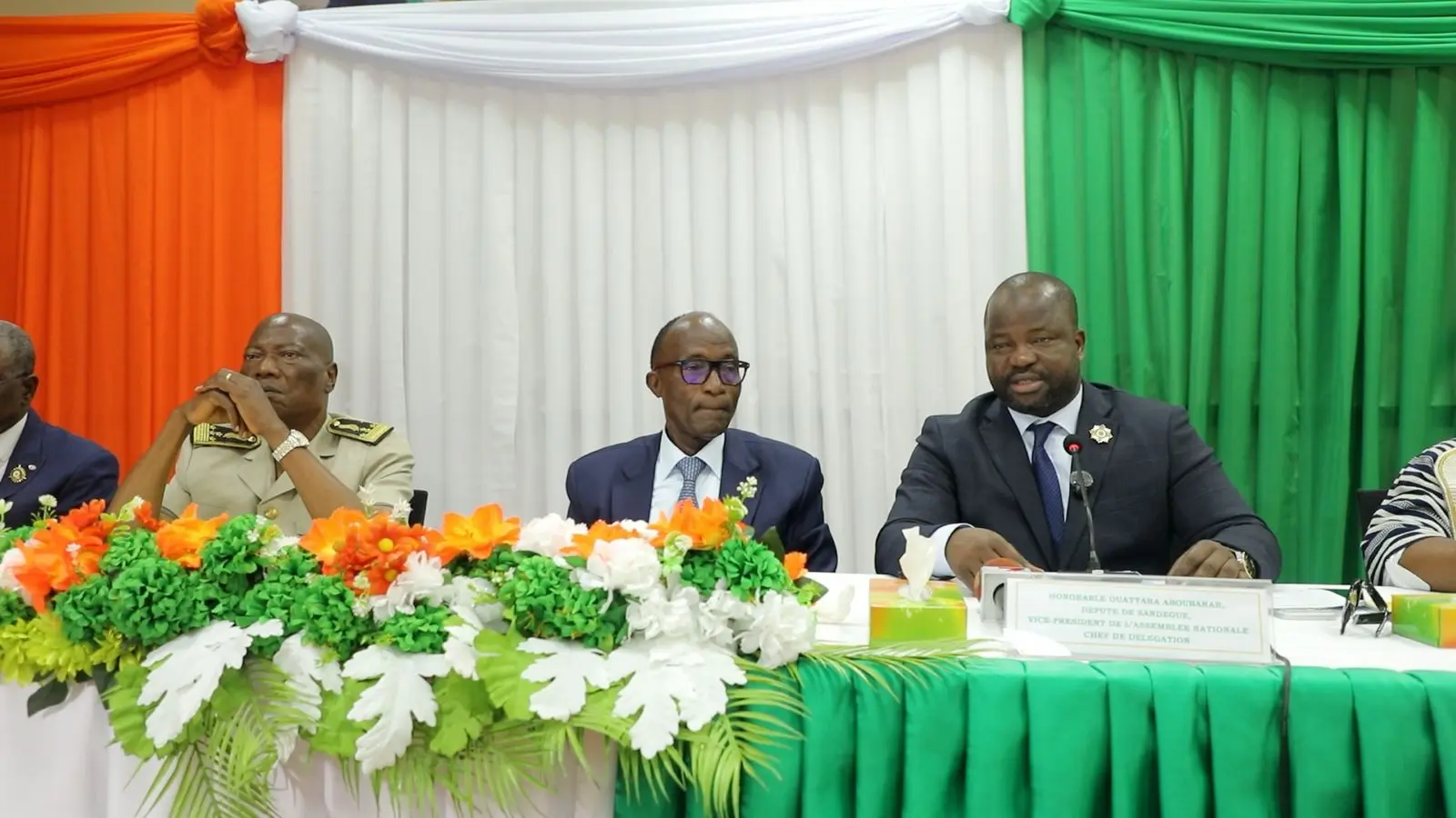 Bouaflé: Honorable Adama Koné presents parliamentary activity reports to the population