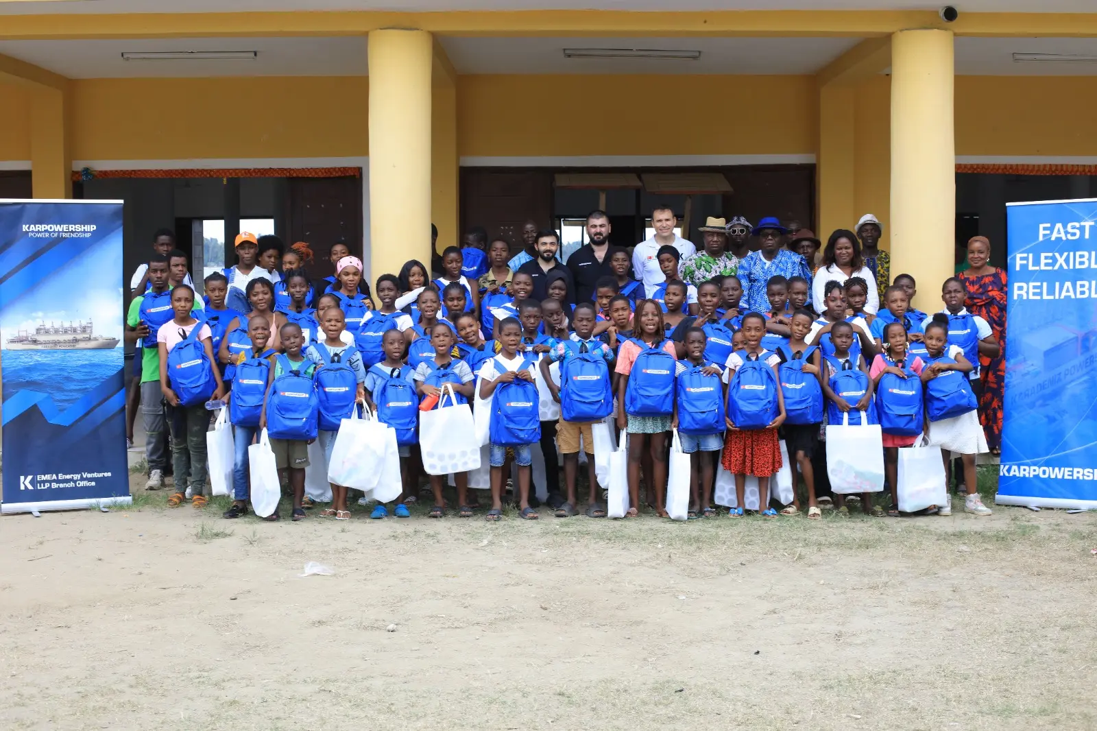 Education: Karpowership renews its support for the school year for students in Azito and Béago