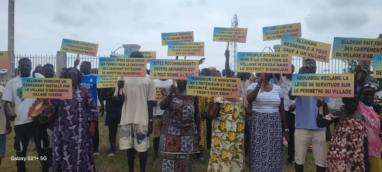 Litige foncier : les populations d'Abouabou s'opposent à l'érection du campement d'Ellokro en village