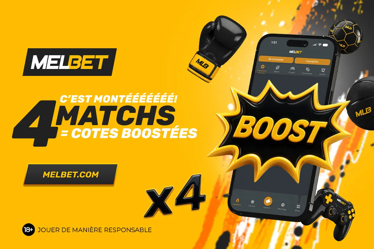 MelBet : l’Express Booster donne un coup de pouce aux paris combinés