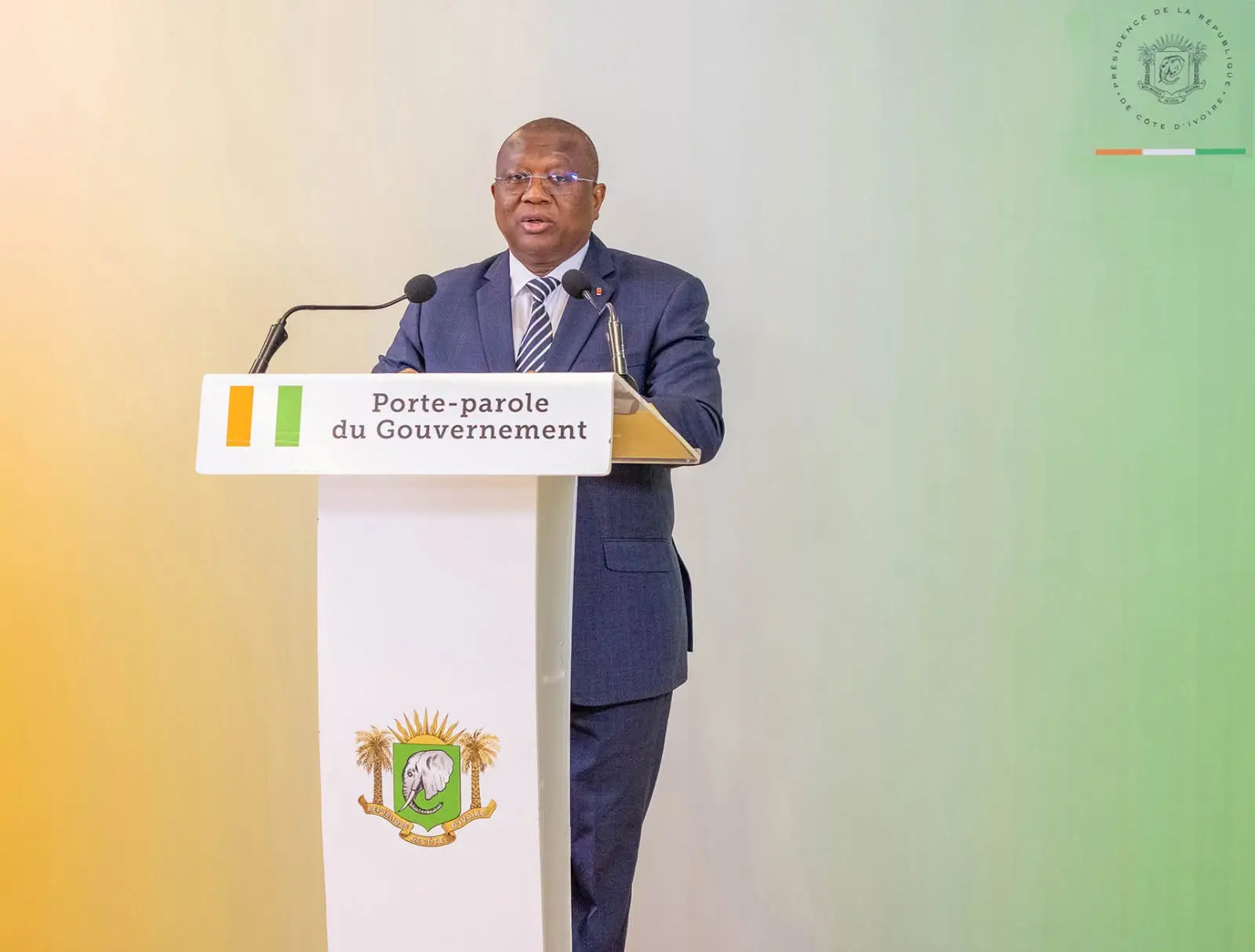 Bacongo "does not sit on the Council of Ministers or the Government Council," recalls Amadou Coulibaly