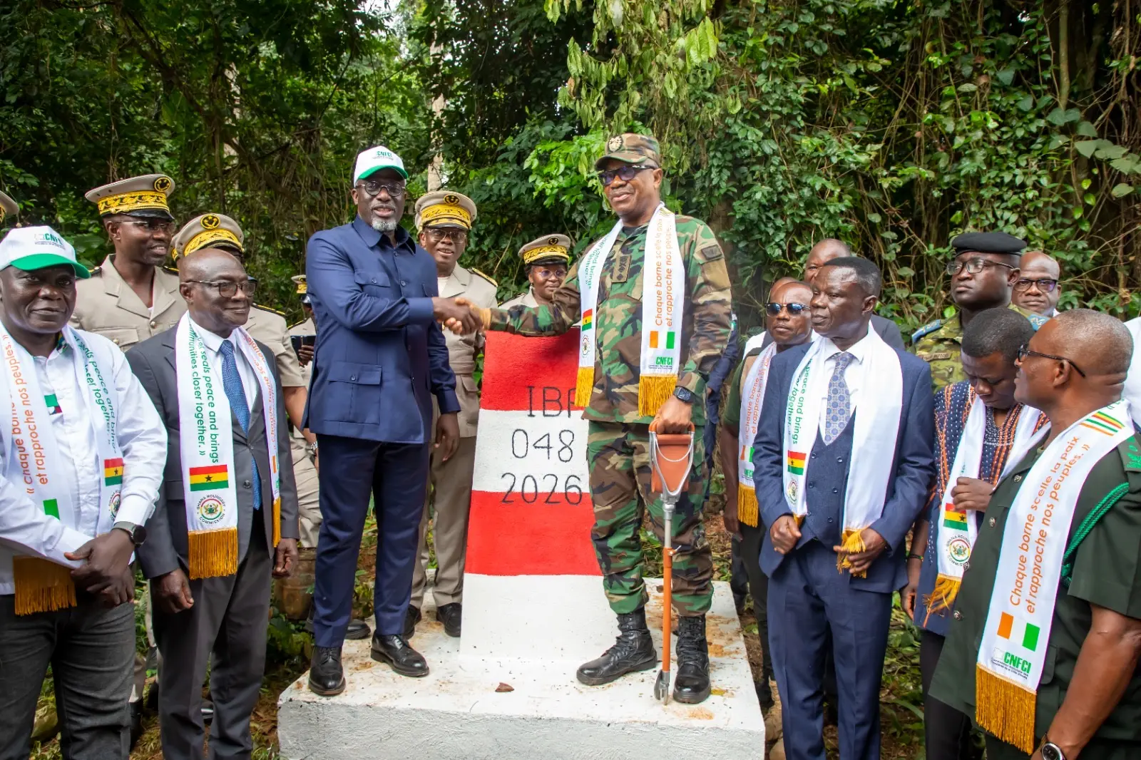Cooperation: 78 Boundary Markers Built to Clearly Define the Côte d’Ivoire-Ghana Border