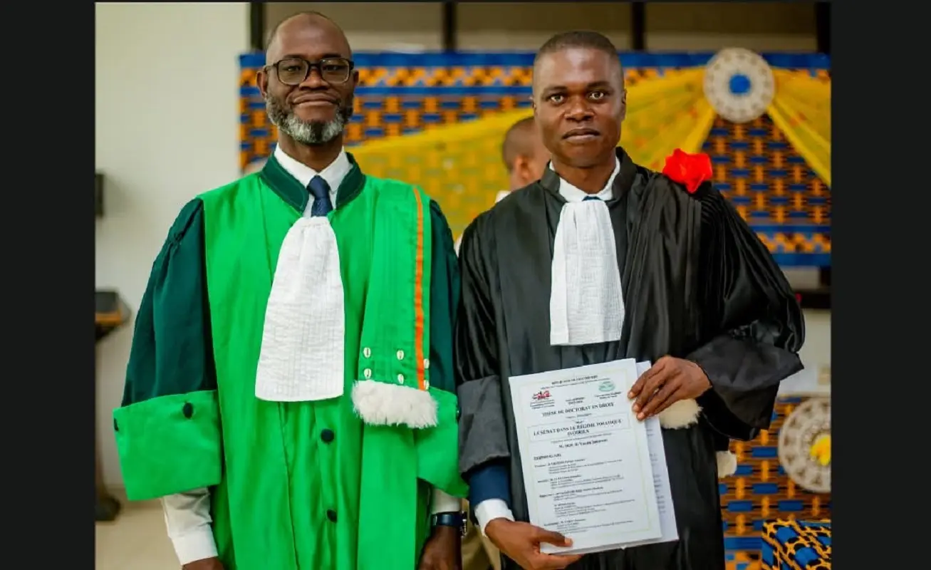 Soutenance de thèse de doctorat : Irié Bi Youan Innocent obtient la « mention très honorable »