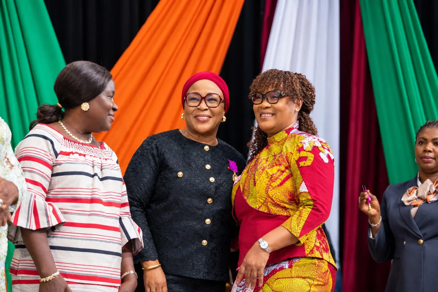 National Day of Solidarity: Mariam Fadiga Fofana Honored for 10 Years of Solidarity Commitment
