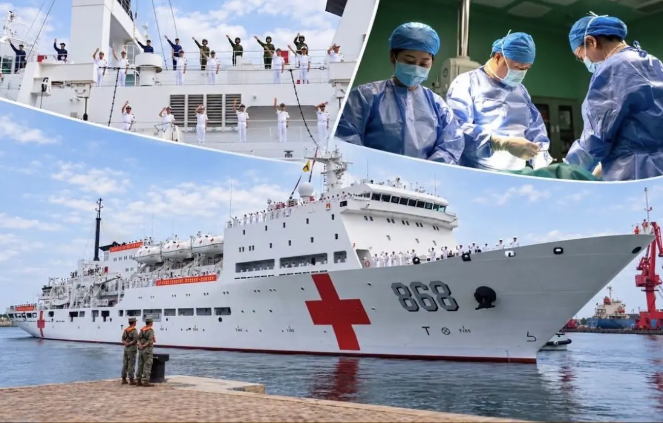 Abidjan hosts a Chinese medical giant: A week of free care on a hospital ship