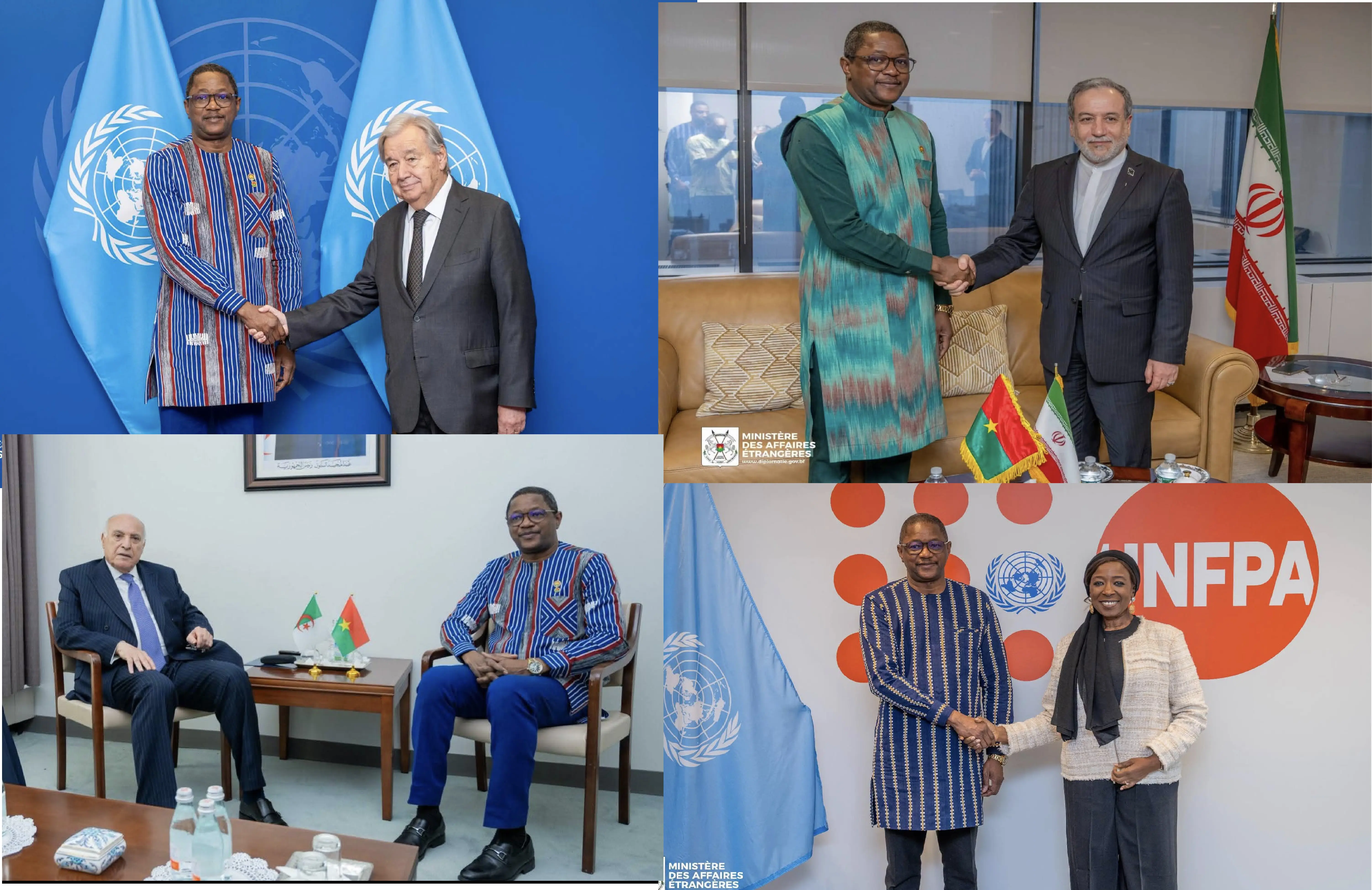 Diplomatie : À New York, le Burkina Faso déploie une diplomatie tous azimuts