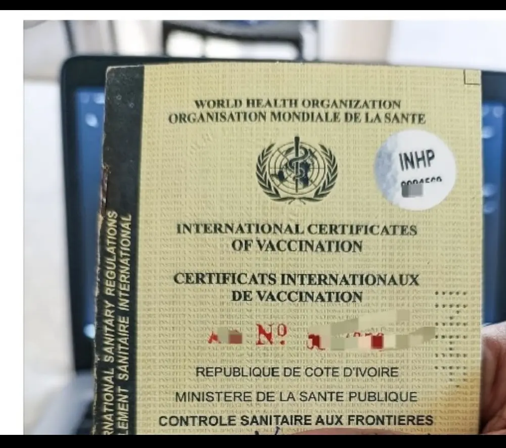 Carnet international de vaccination : la période transitoire prolongée jusqu’au 15 avril 2027