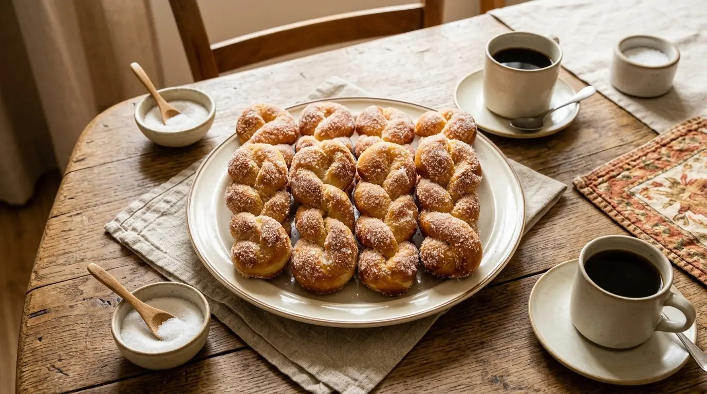 Brioches maison : Ces petites tresses siciliennes à la vanille vont régaler toute la famille