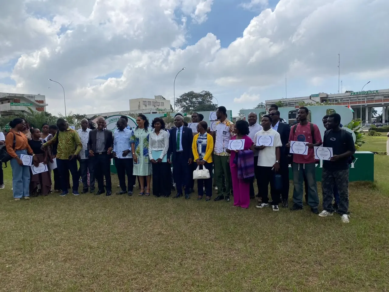 English Training at UFHB: 50 Students Receive Otherlang Certificate