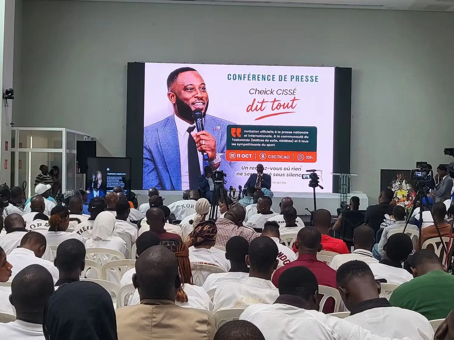 After Medals, Cheick Cissé Aims for Ivorian Taekwondo Presidency