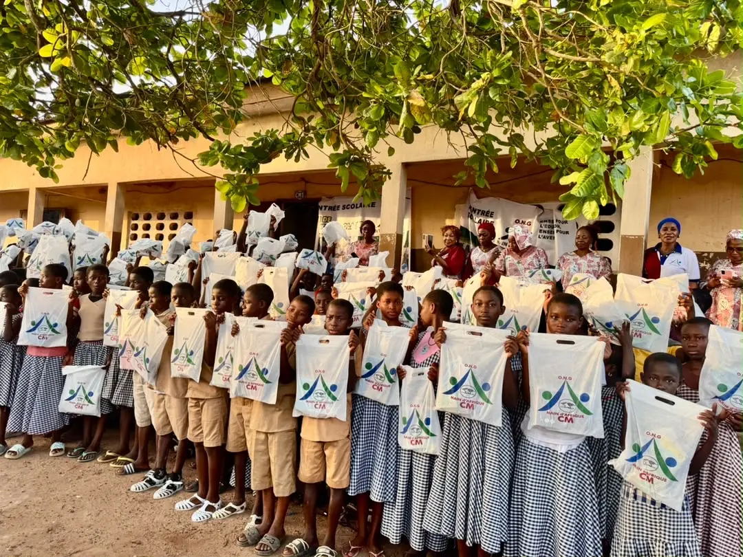 Back to School: Main d’Afrique NGO distributes 1,405 school kits in six villages in northern Ivory Coast