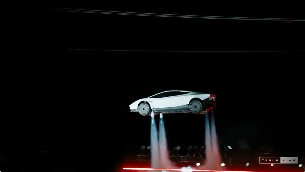 Tesla Roadster: Elon Musk Unveils a Car That Defies Gravity and Promises to Fly with SpaceX