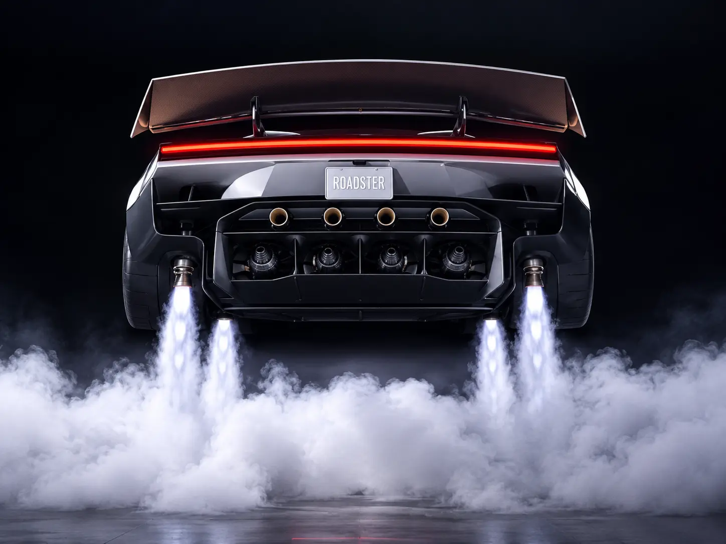 Automobile : Elon Musk dévoile trois versions de sa Tesla Roadster, dont une capable de voler