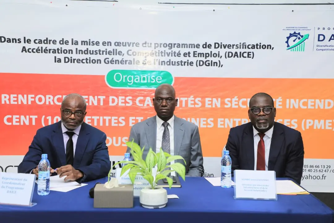 Sécurité industrielle : Le MCIA renforce les capacités de 100 PME face aux incendies