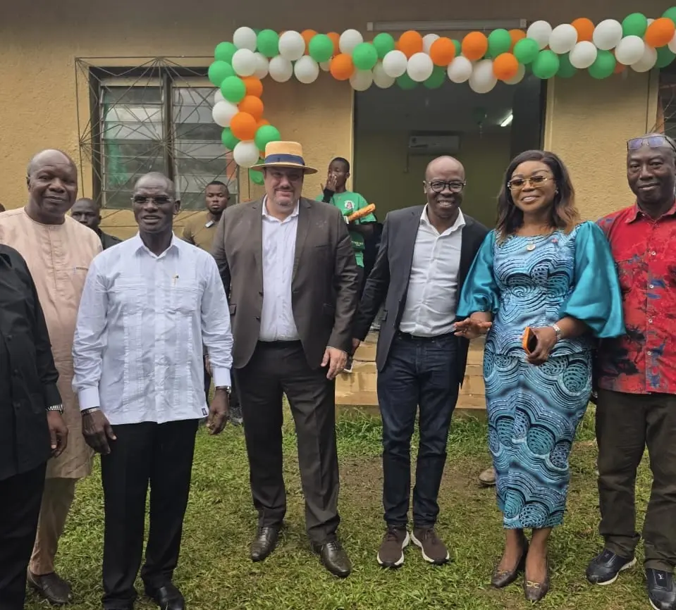 Education Support: Zouan-Hounien High School Gets a Multimedia Room