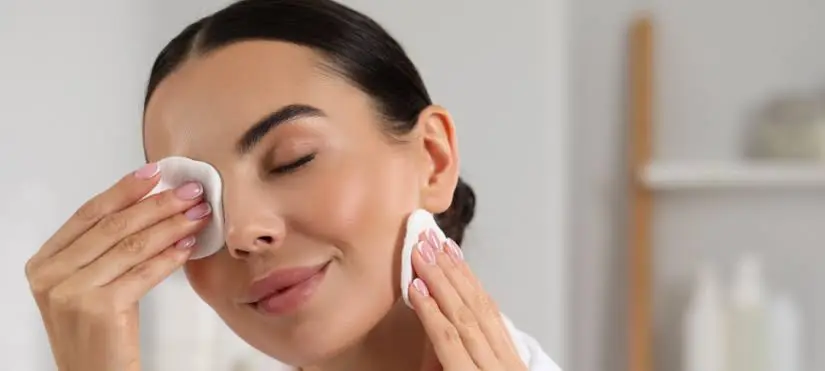 Démaquillage : Cette habitude du soir qui peut favoriser l’apparition des boutons et des points noirs