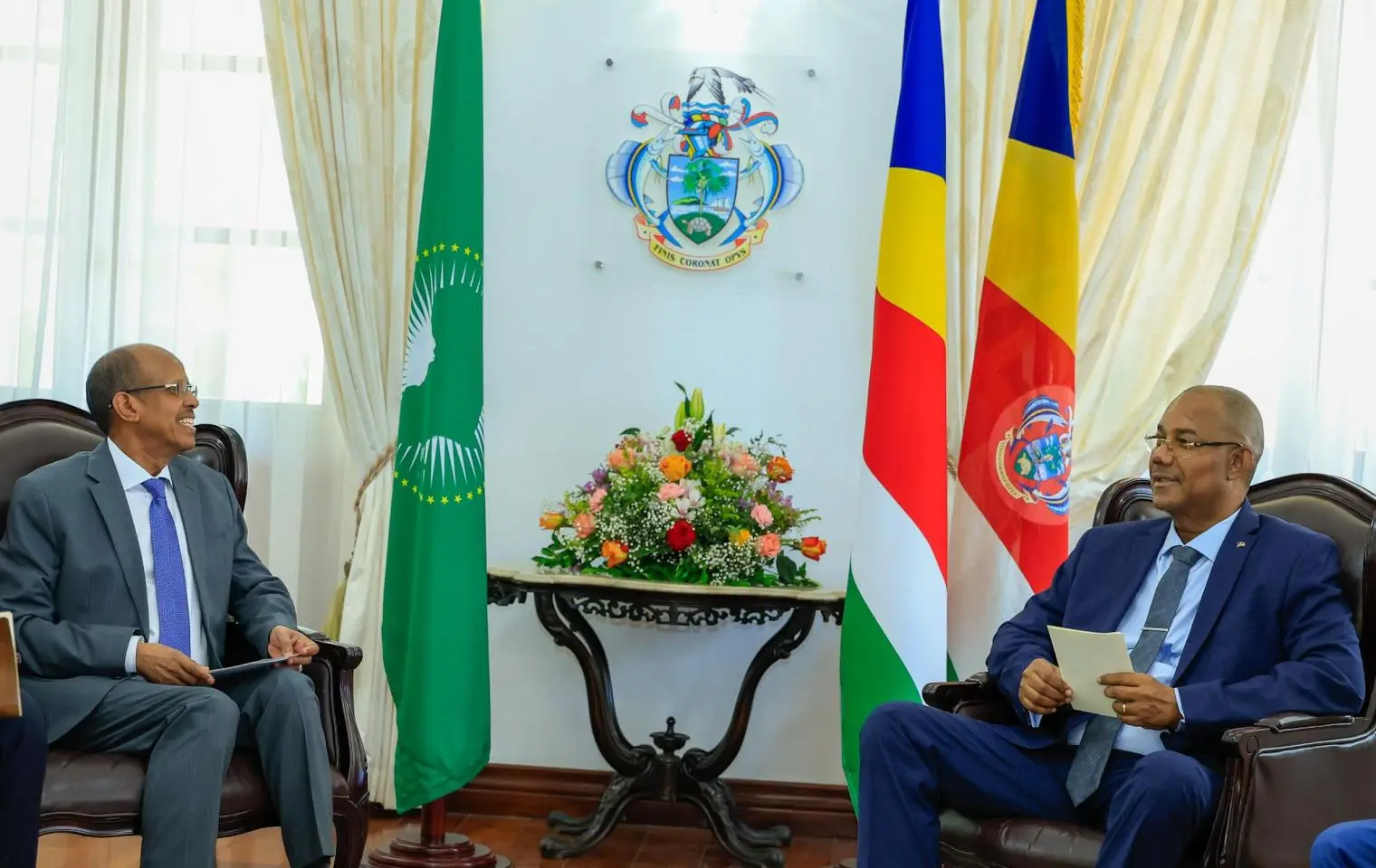 Presidential healthcare: Seychelles president treated at home after falling ill