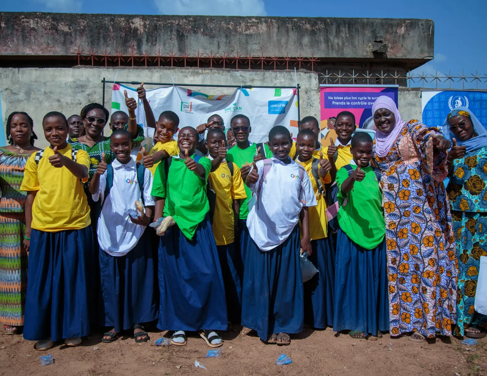 Bouaké : 126 élèves sensibilisées à la santé menstruelle et à l’application OKY